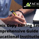 Academic Copy Editing Service: Things Worth to Know About It