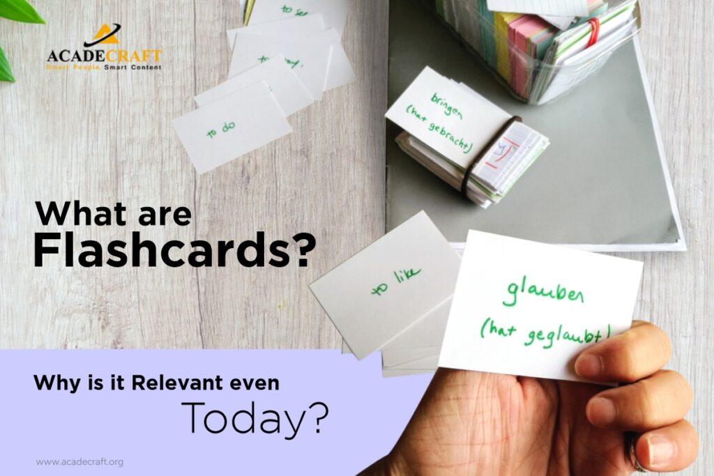 What are flashcard